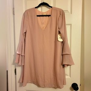 Altar'd State paper pink dress